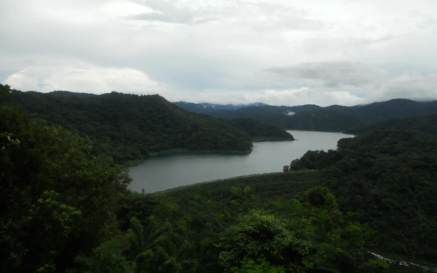 Archive photograph of Angat Dam in the Philippines