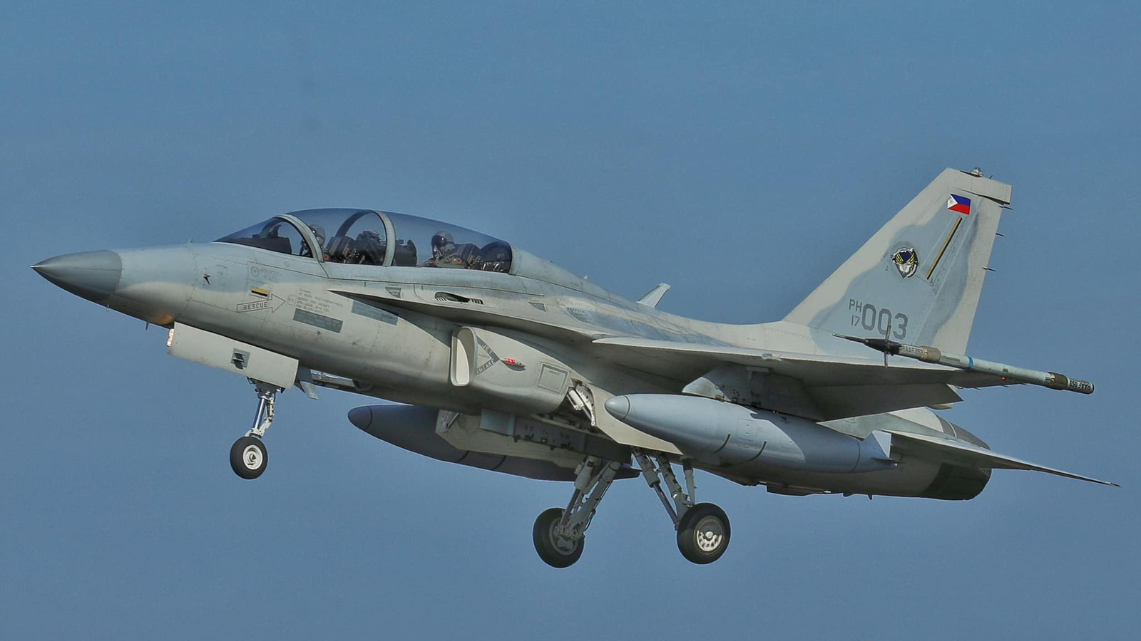 Philippine Air Force FA-50 flying during an Exercise Pitch Black event in Darwin