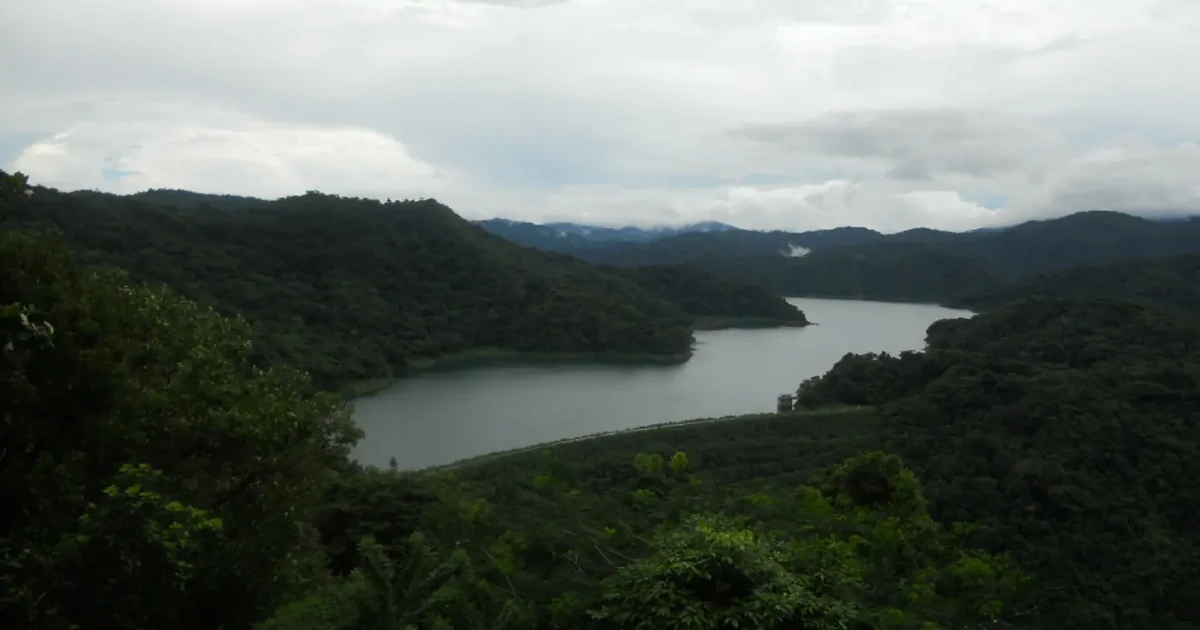 Archive photograph of Angat Dam in the Philippines